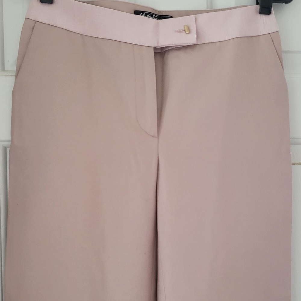 Salvatore Ferragamo rose pants